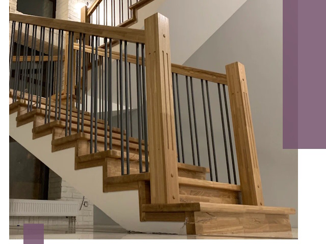 Реставрация деревянных и металлических лестниц в Междуреченске