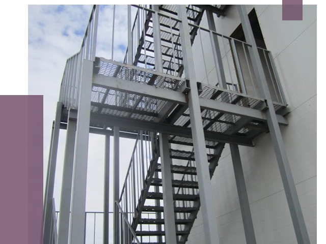 Монтаж пожарных лестниц в Междуреченске от 7680 руб.