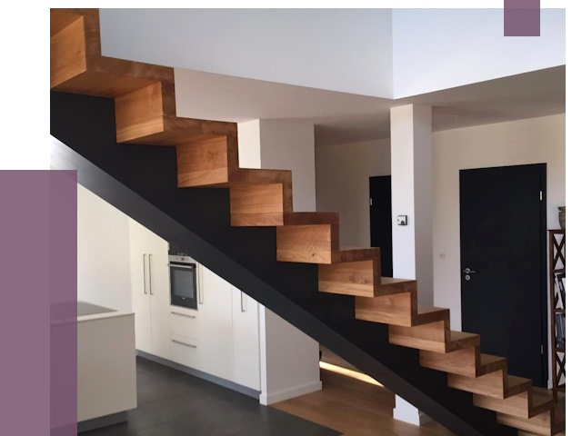 Изготовление деревянных лестниц в Междуреченске от 85893 руб. | ПРОЛЁТ-Мжд