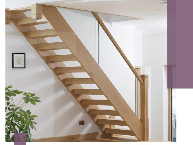 Изготовление деревянных лестниц под ключ в Междуреченске для дома