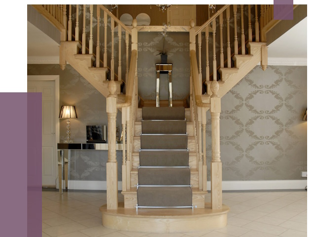 Монтаж деревянных лестниц в Междуреченске от 7528 руб. 