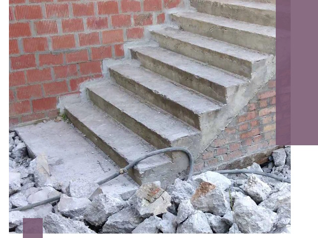 Демонтаж бетонных лестниц в Междуреченске: быстро и безопасно