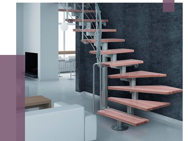 Модульные лестницы в Междуреченске от 16673 руб. — купить в ПРОЛЁТ-Мжд