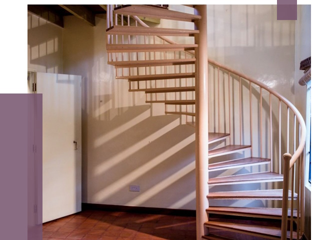 Изготовление винтовых лестниц на заказ в Междуреченске от 75282 руб. | ПРОЛЁТ-Мжд