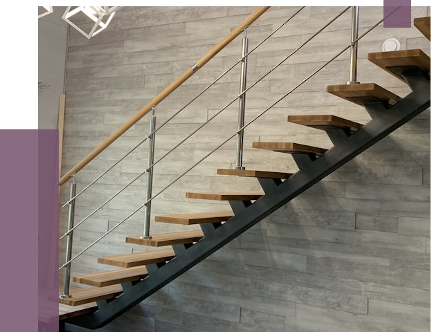 Изготовление лестниц на монокосоуре в Междуреченске от 75282 руб. 