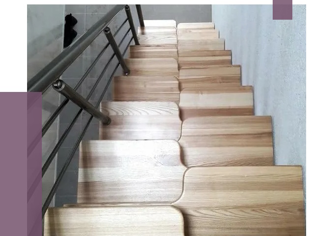 Лестницы гусиный шаг в Междуреченске от 12884 руб. под ключ | ПРОЛЁТ-Мжд