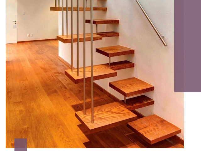 Лестницы «гусиный шаг» на заказ в Междуреченске для узких пространств