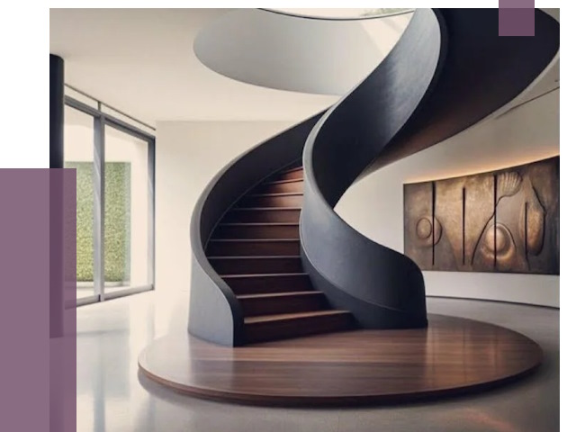 Элитные лестницы под заказ в Междуреченске от 186943 руб. — ПРОЛЁТ-Мжд