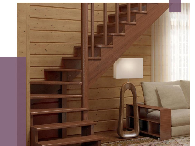 Лестницы эконом класса в Междуреченске от 18037 руб. бюджетные решения