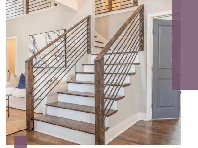 Лестницы для коттеджа под ключ в Междуреченске — изготовление и монтаж