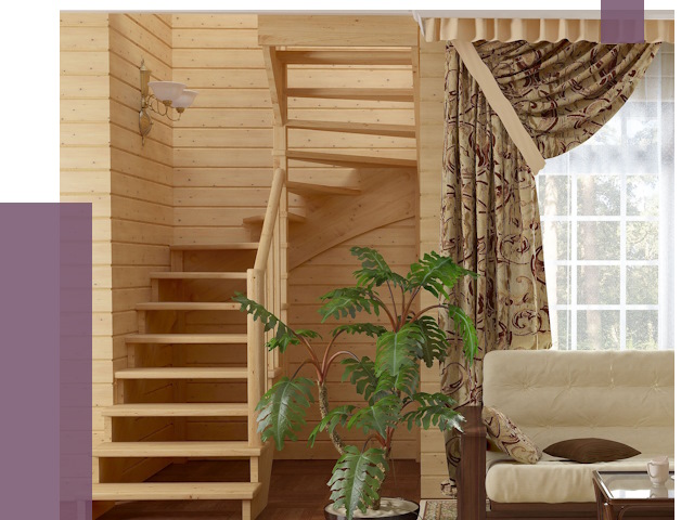 Лестницы для дачи в Междуреченске от 75030 руб.  | ПРОЛЁТ-Мжд