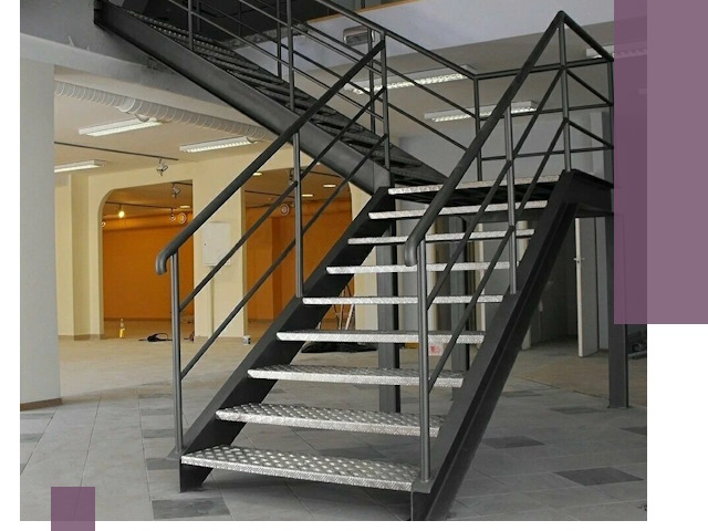 Лестницы для офиса в Междуреченске: изготовление, монтаж, демонтаж