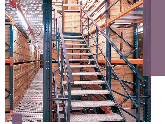 Лестницы складские прочные и безопасные под ключ в Междуреченске