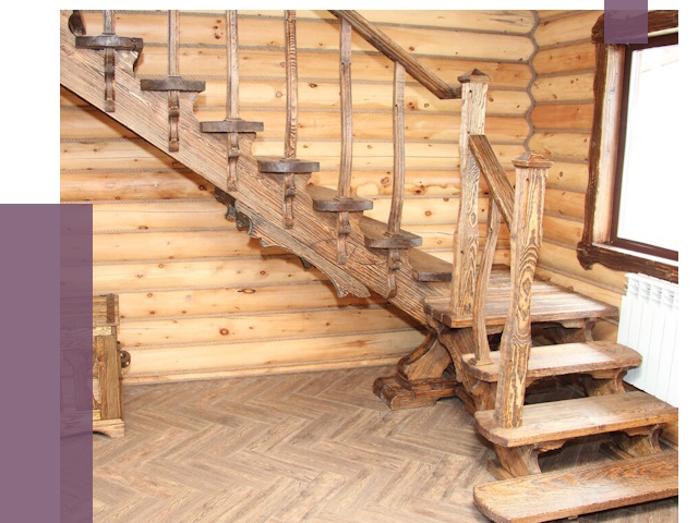 Лестницы в баню в Междуреченске от 18896 руб. — изготовление | ПРОЛЁТ-Мжд