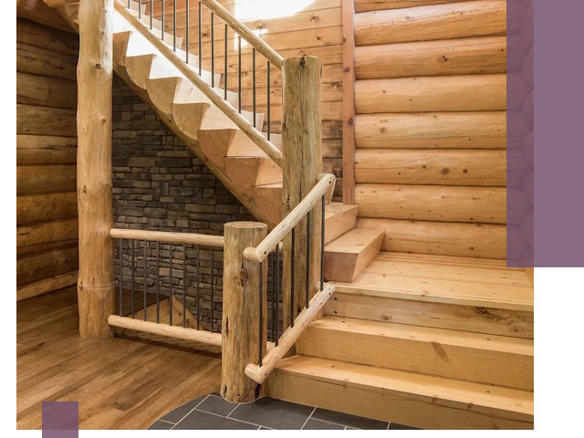 Лестницы в баню под заказ и профессиональный монтаж в Междуреченске