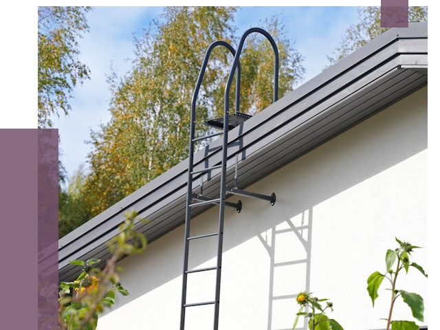 Лестницы на крышу в Междуреченске от 18896 руб. — монтаж и монтаж ПРОЛЁТ-Мжд