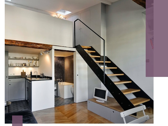 Лестницы на антресоль под ключ в Междуреченске — изготовление и монтаж