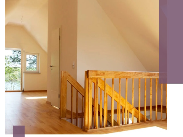 Мансардные лестницы на заказ в Междуреченске — монтаж и изготовление