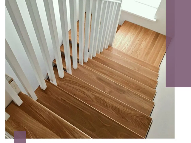 Лестницы из бука в Междуреченске: изготовление, монтаж и демонтаж