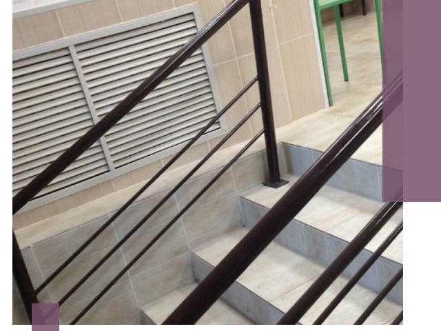 Изготовление перил из металла под ключ в Междуреченске