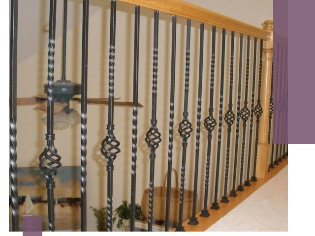 Изготовление и монтаж кованных перил в Междуреченске под ключ