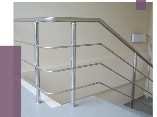 Алюминиевые перила в Междуреченске от 6265 руб. под ключ | ПРОЛЁТ-Мжд