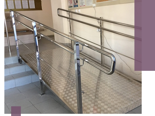 Перила для инвалидов в Междуреченске — надежные поручни и ограждения