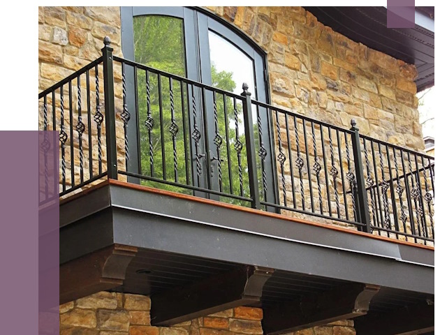 Балконные ограждения в Междуреченске от 7932 руб. — купить | ПРОЛЁТ-Мжд