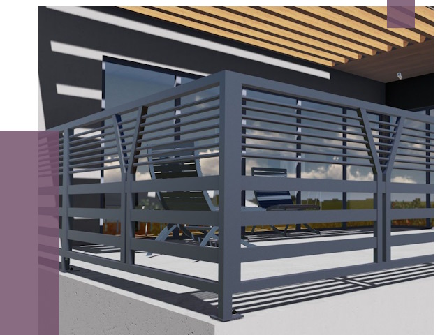 Изготовление балконных ограждений в Междуреченске от 10610 руб. | ПРОЛЁТ-Мжд