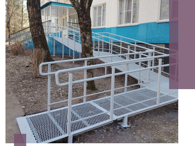 Пандусы под ключ в Междуреченске: изготовление, монтаж и демонтаж