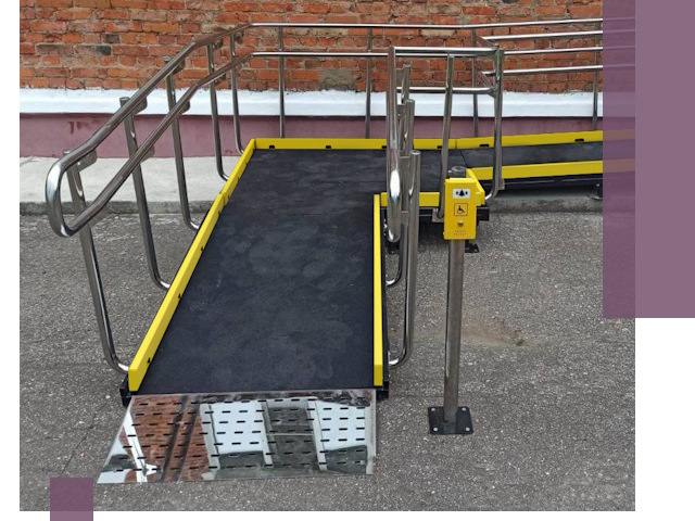 Изготовление наклонных пандусов для инвалидов в Междуреченске