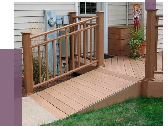 Пандус на крыльцо в Междуреченске под ключ от 7680 руб. 