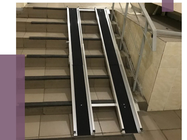 Установка пандуса в подъезд в Междуреченске от 7882 руб. под ключ | ПРОЛЁТ-Мжд