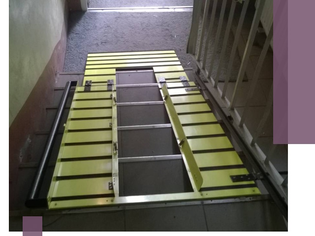 Профессиональный монтаж пандуса в подъезд в Междуреченске