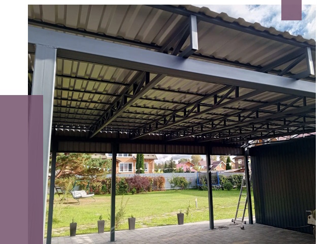 Монтаж навесов в Междуреченске от 7276 руб. — установка навеса | ПРОЛЁТ-Мжд