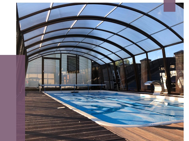 Навесы для бассейна в Междуреченске от 16572 руб. под ключ | ПРОЛЁТ-Мжд