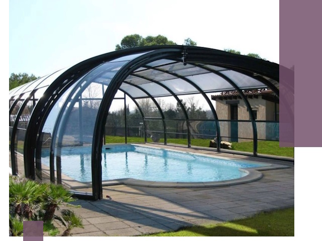 Навесы для бассейна в Междуреченске: изготовление и монтаж под ключ