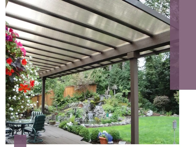 Навесы из поликарбоната под ключ в Междуреченске быстро и надёжно