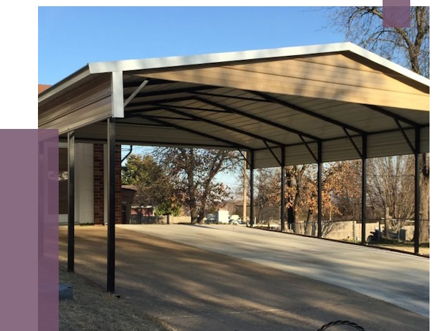 Двускатные навесы в Междуреченске от 7932 руб.  | ПРОЛЁТ-Мжд