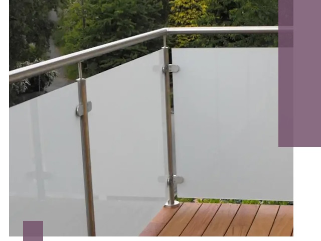 Алюминиевые парапеты для балконов и террас в Междуреченске