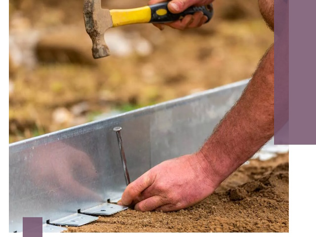 Монтаж металлических бордюров в Междуреченске быстро и качественно