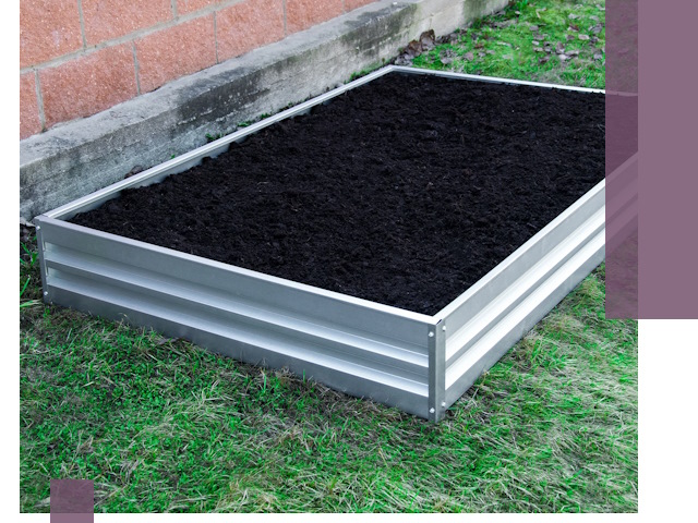 Металлические бордюры для грядок в Междуреченске: прочность и аккуратность