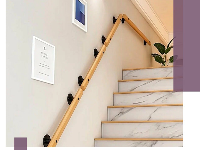 Поручни металлические и деревянные под ключ в Междуреченске