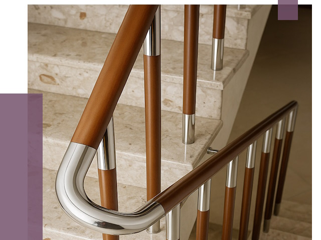 Монтаж поручней в Междуреченске от 9600 руб. монтаж под ключ | ПРОЛЁТ-Мжд