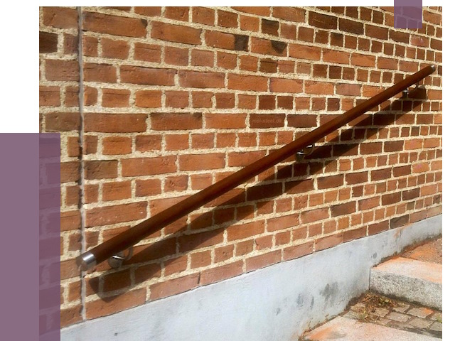 Изготовление пристенных поручней в Междуреченске от 4396 руб. — ПРОЛЁТ-Мжд