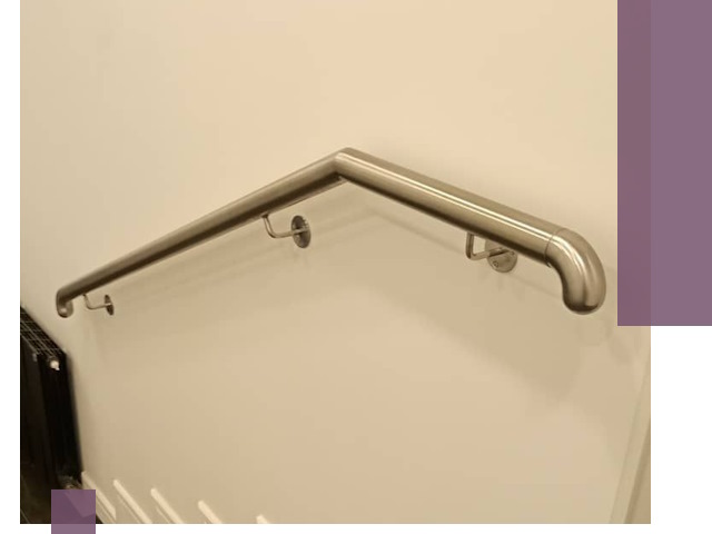 Изготовление пристенных поручней в Междуреченске под ключ за сроки