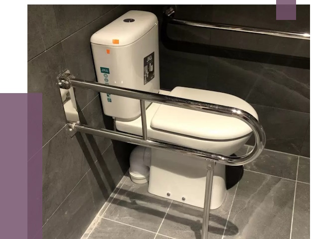 Поручни для санузлов в Междуреченске от 4244 руб.  | ПРОЛЁТ-Мжд