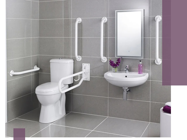 Поручни для санузлов в Междуреченске: установка, ремонт и монтаж