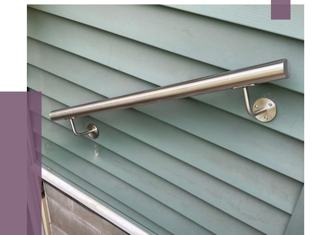 Поручни из нержавеющей стали в Междуреченске от 7579 руб.  | ПРОЛЁТ-Мжд