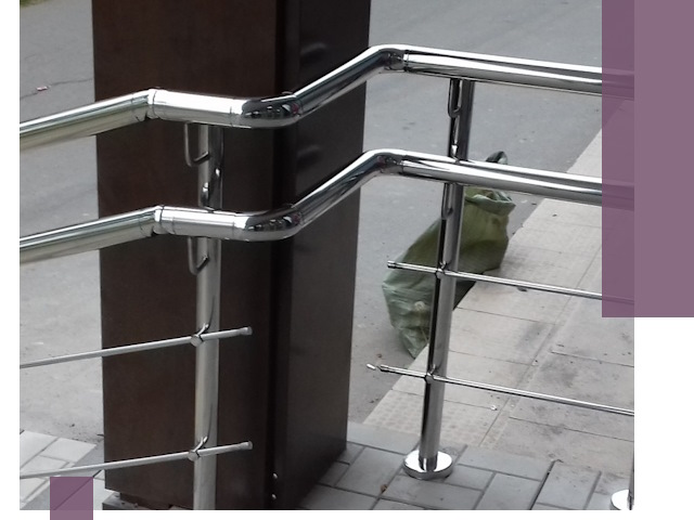 Монтаж поручней из нержавеющей стали в Междуреченске качественно и быстро